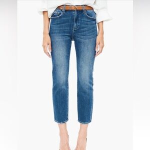 Pistola Monroe High Waist Crop Cigarette Jeans